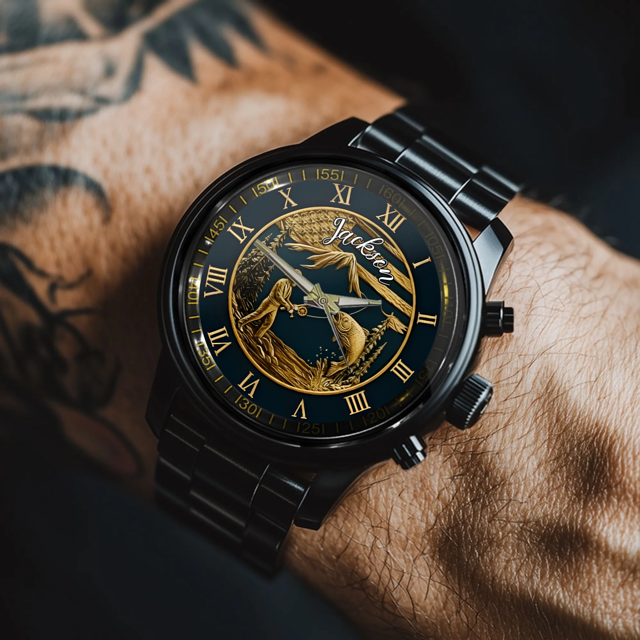 🎣Loving Fishing Customized Watch - Personalized Name - Gift For Fishing Lovers