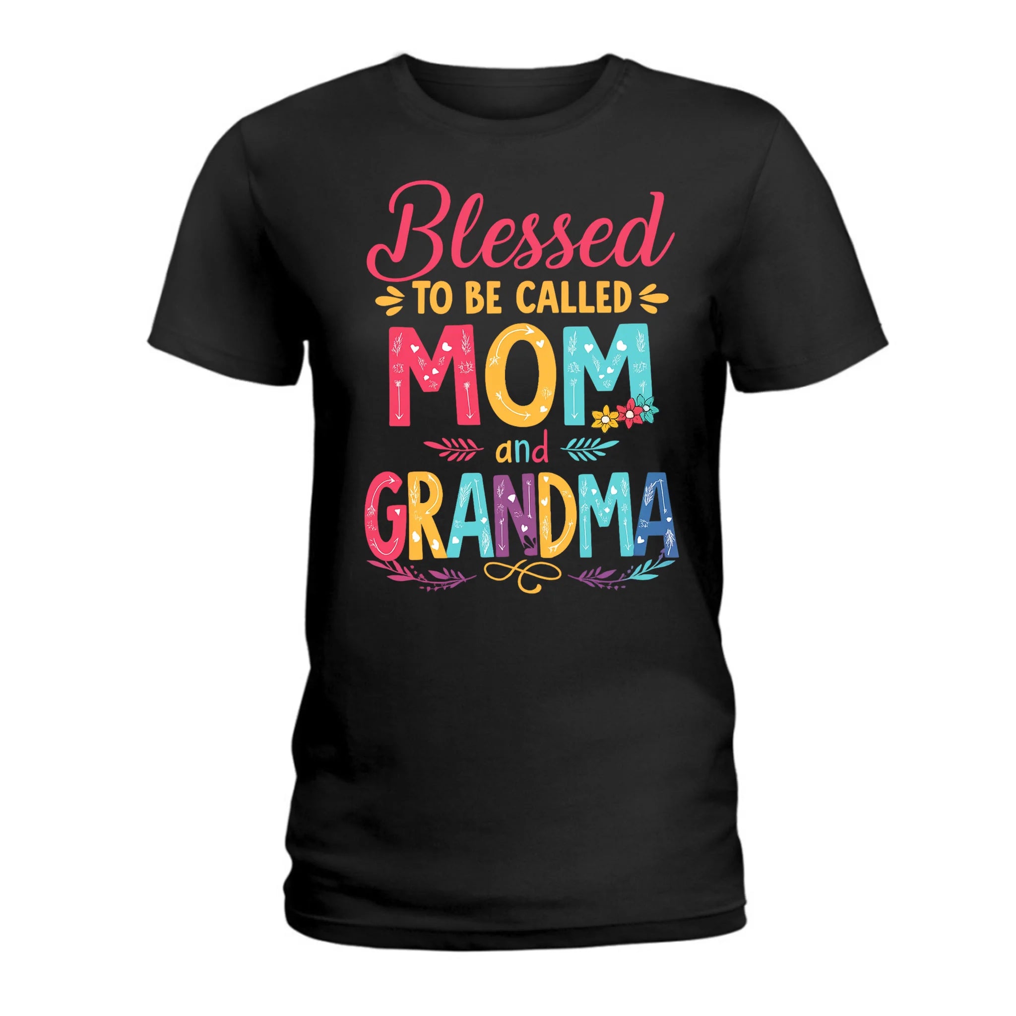 Blessed To Be Called Mom/Grandma and Dad/Grandpa - Customized Clothing - Gift For Family, Parents, Grandparents