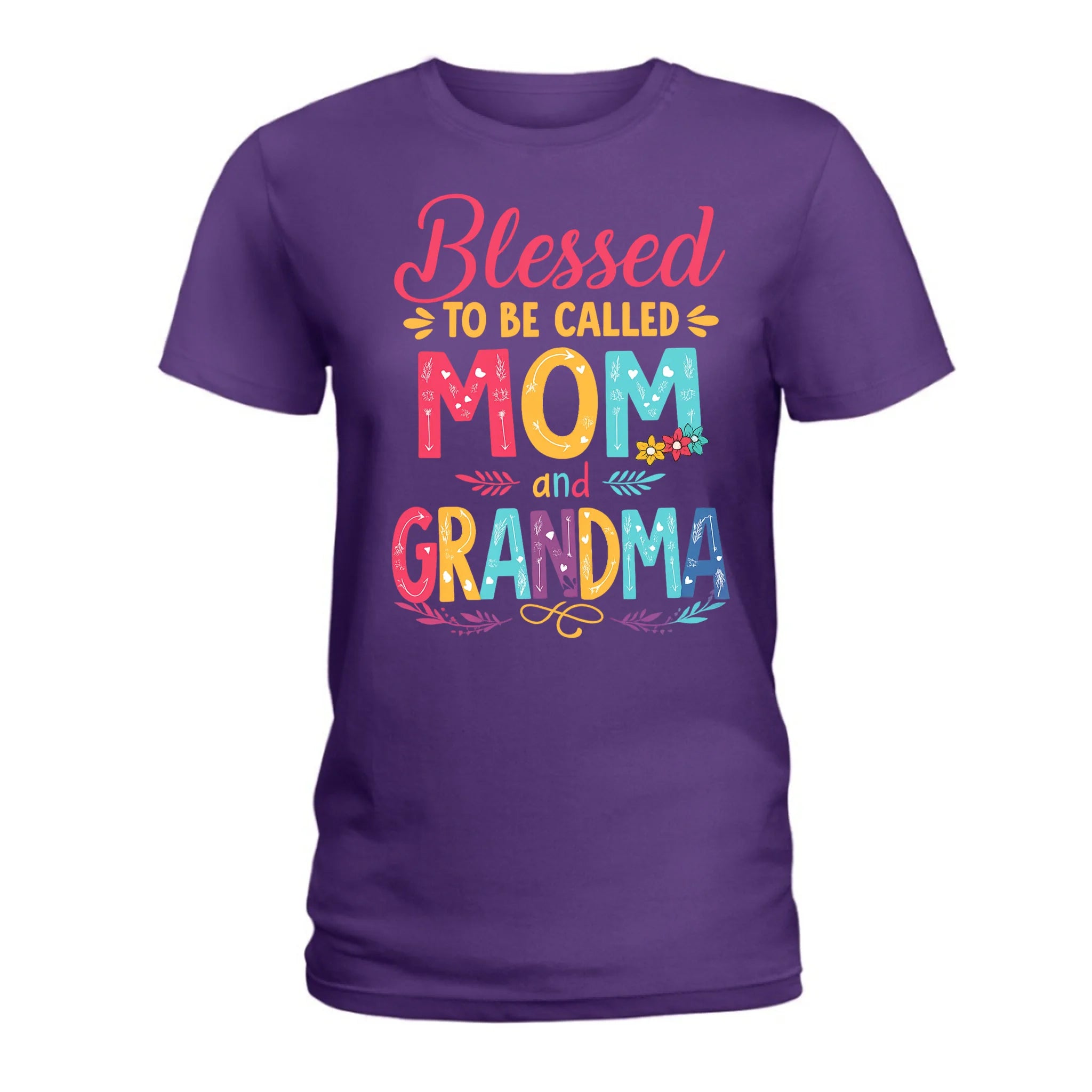 Blessed To Be Called Mom/Grandma and Dad/Grandpa - Customized Clothing - Gift For Family, Parents, Grandparents