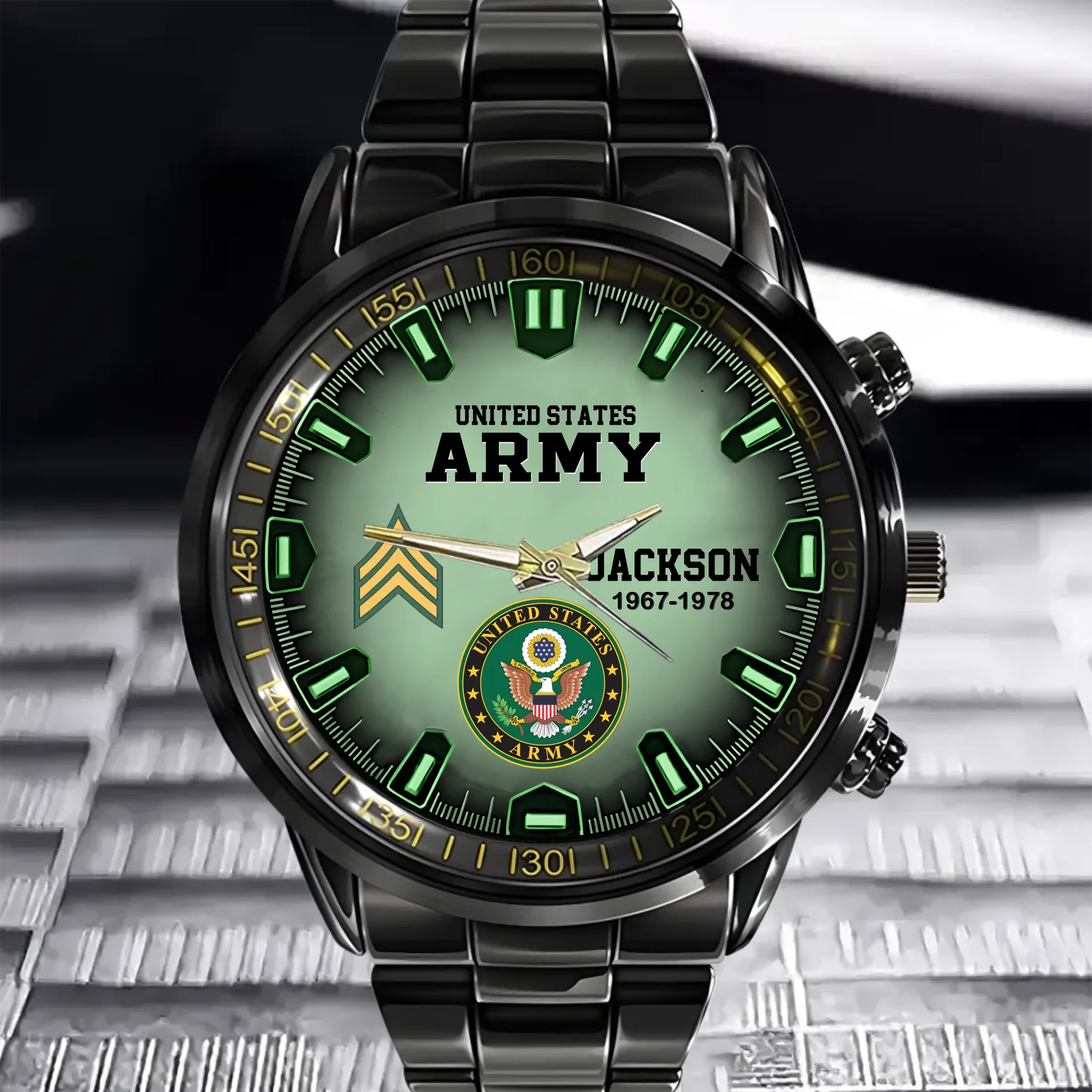 American Military Watch - Personalized Watch