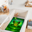 🐸Custom Trippy Frog Blanket – Personalized Name – Gift for Frog Lovers