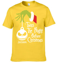 Twas The Night Before Christmas Customized Clothing - Personalized Name - Christmas Gift