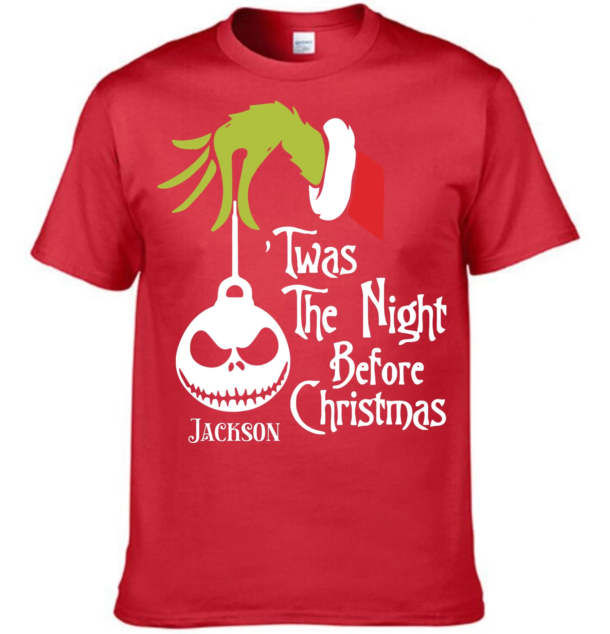 Twas The Night Before Christmas Customized Clothing - Personalized Name - Christmas Gift