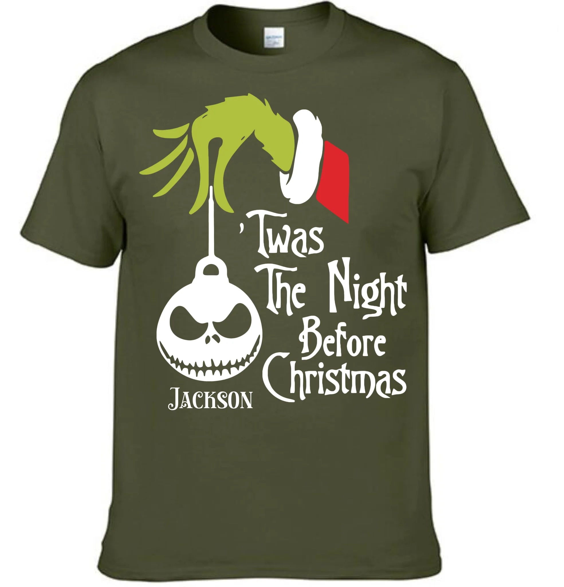 Twas The Night Before Christmas Customized Clothing - Personalized Name - Christmas Gift