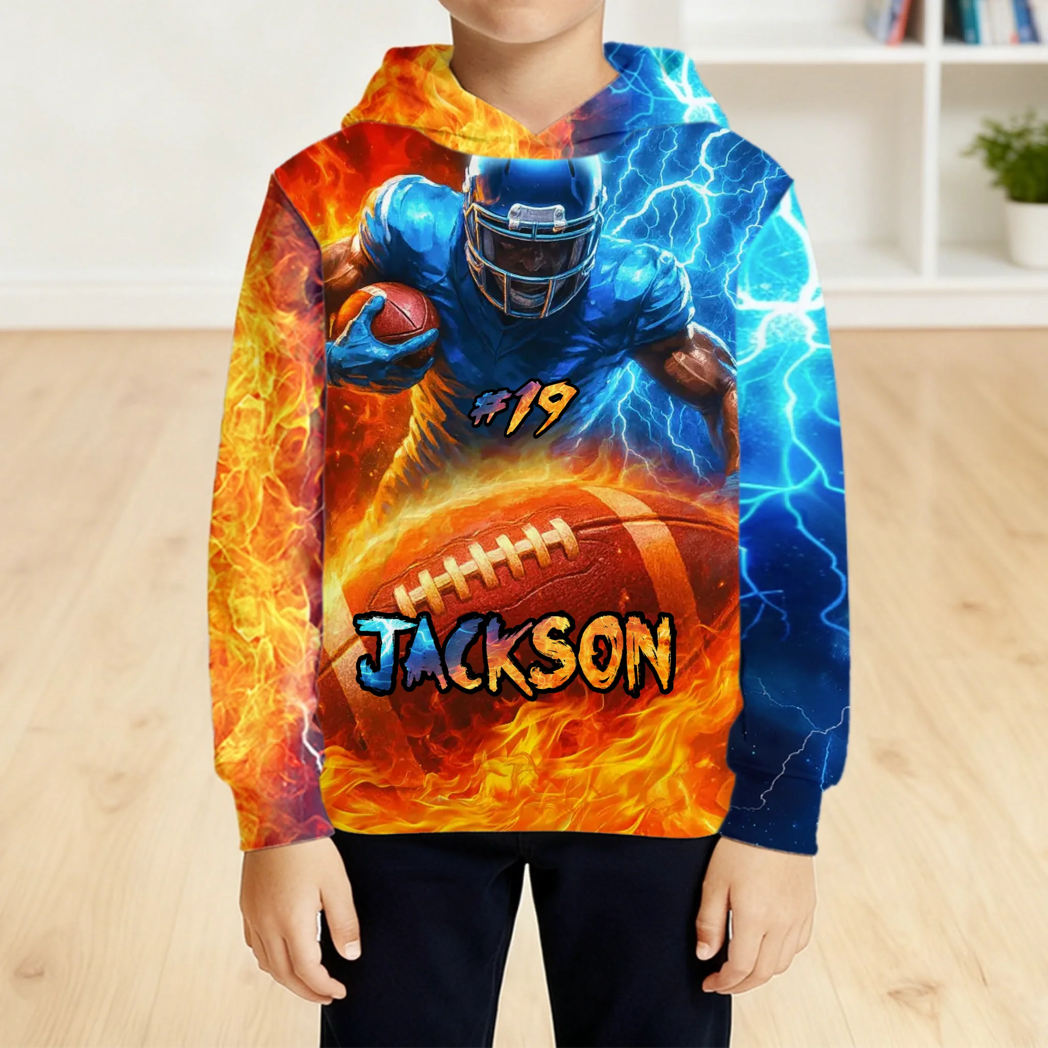 Customized Sports Clothing for Ball Games - Personalized Balls and Name - Gift for Kids, Children - SDG