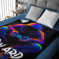 Customized Gaming Controller Blanket - Personalized Name - Gifts For Him, Her, Game Lovers
