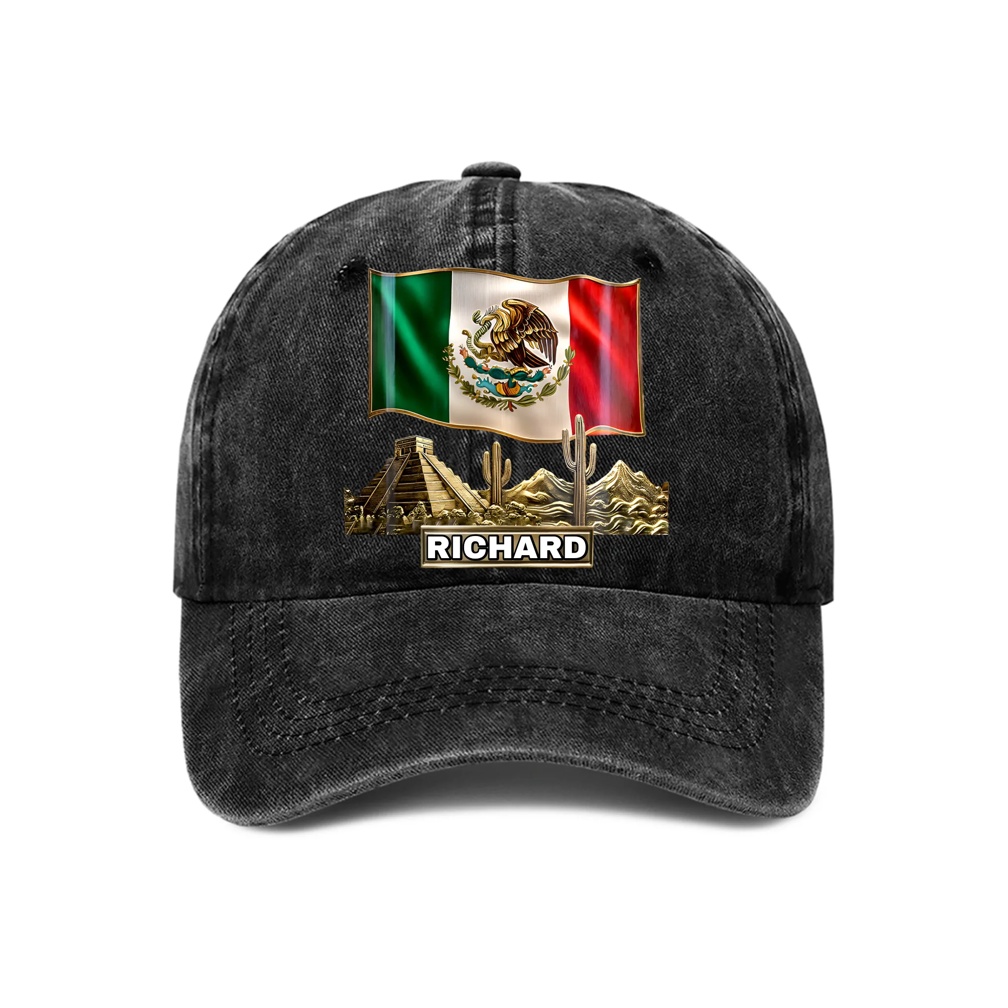 Proud Mexican Customized Cap - Personalized Name - Gift For Expats