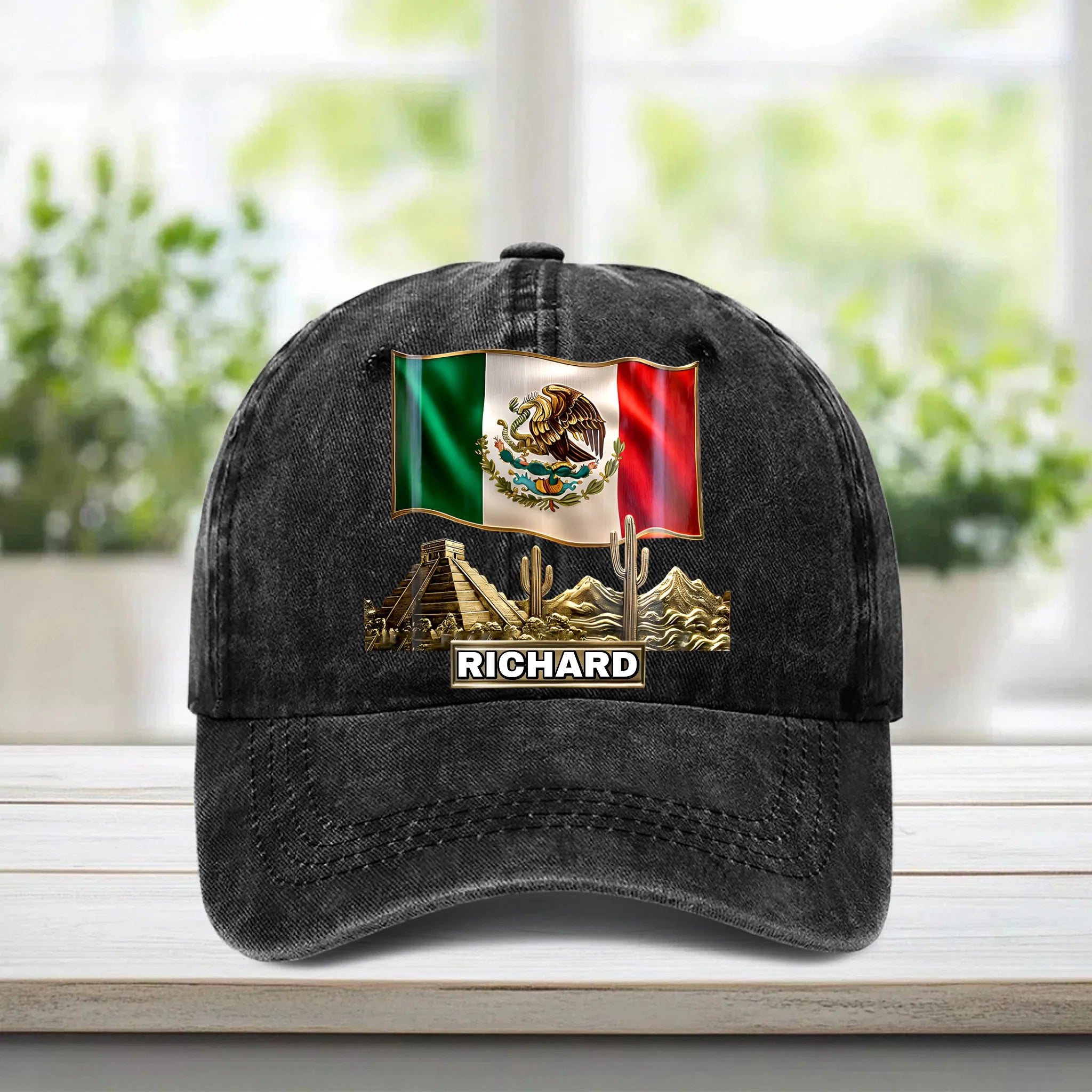 Proud Mexican Customized Cap - Personalized Name - Gift For Expats