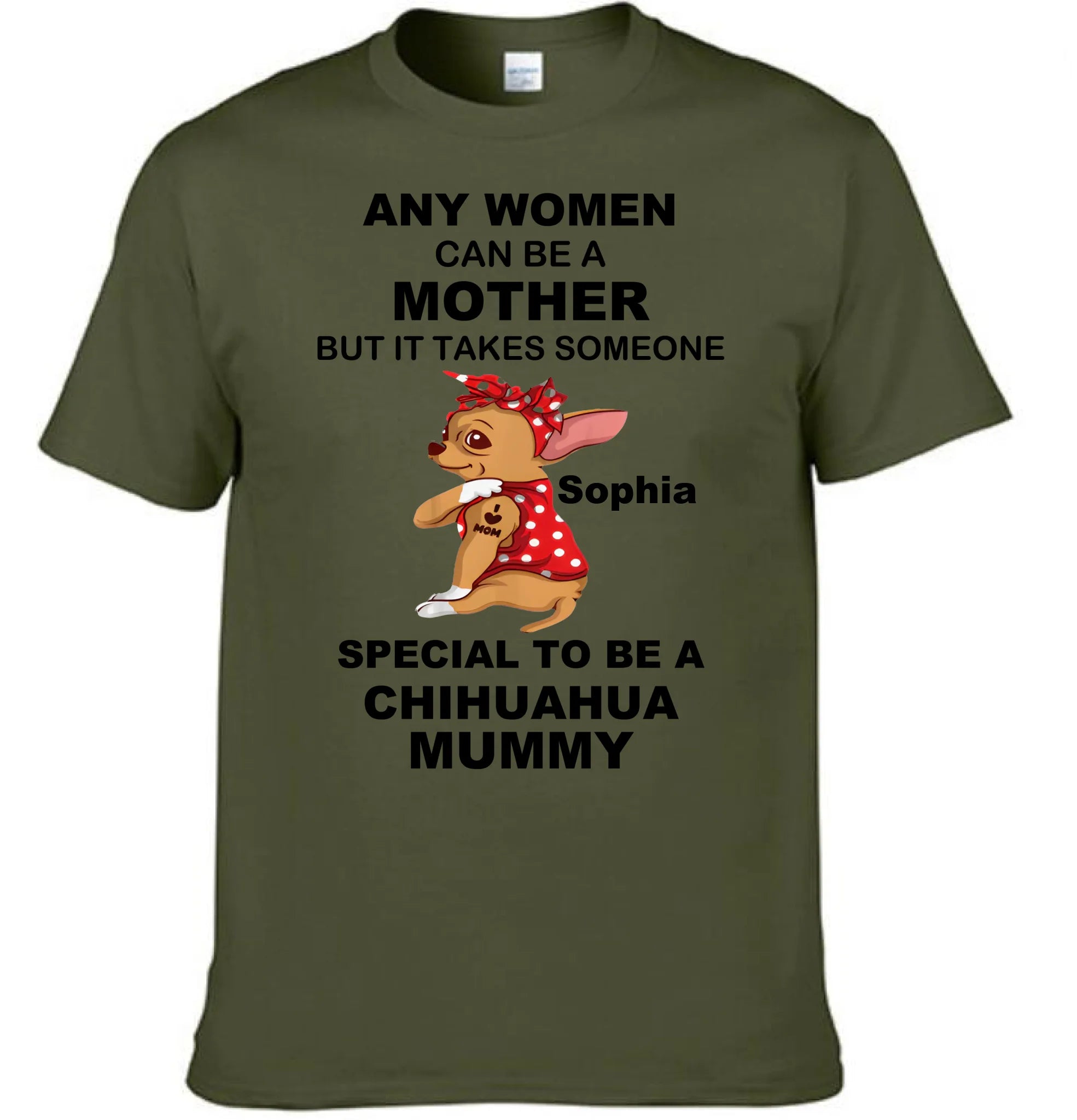 Any Woman Can Be A Mother Customized Clothing - Personalized Name - Gift For Mom