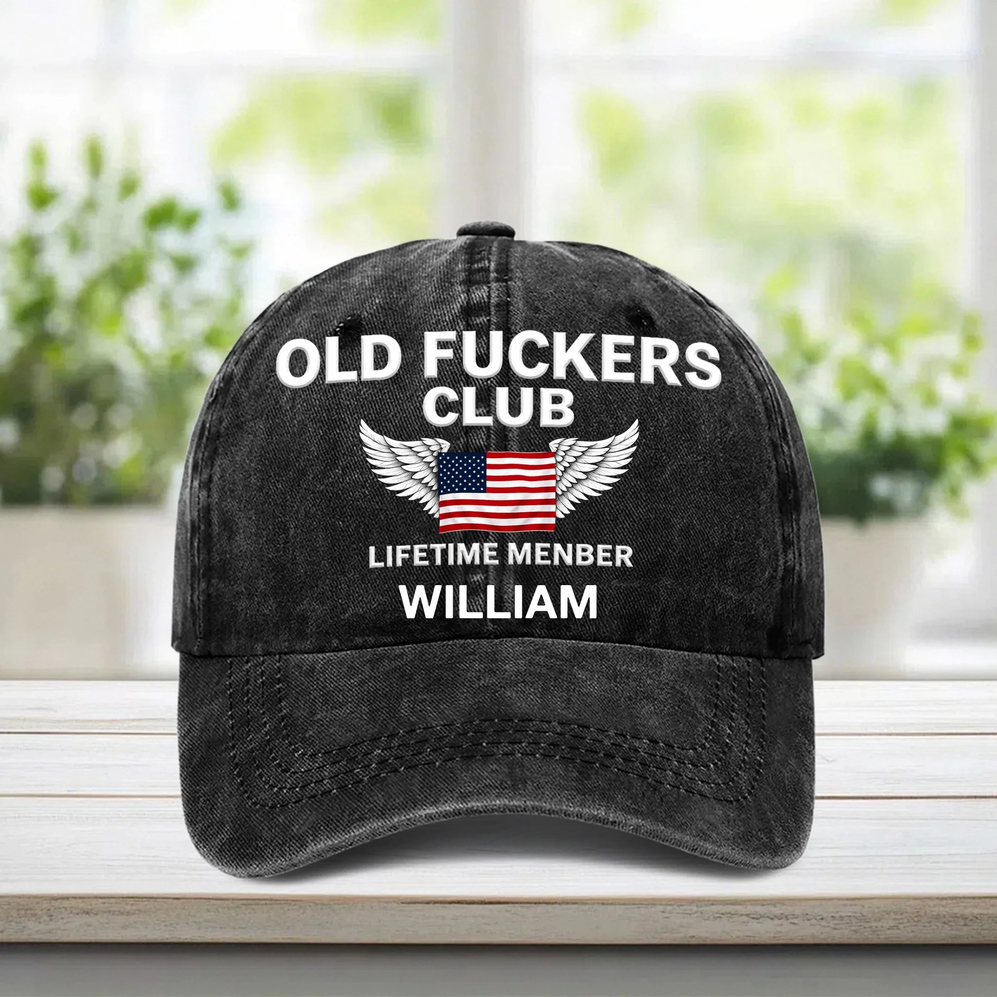 Old Fuckers Club Customized Cap - Personalized Name - Gift For Friends, Teams