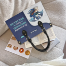 In A World Of Book Worms Be A Book Dragon - Personalized Name Tote Bag - Gift For Book Lovers