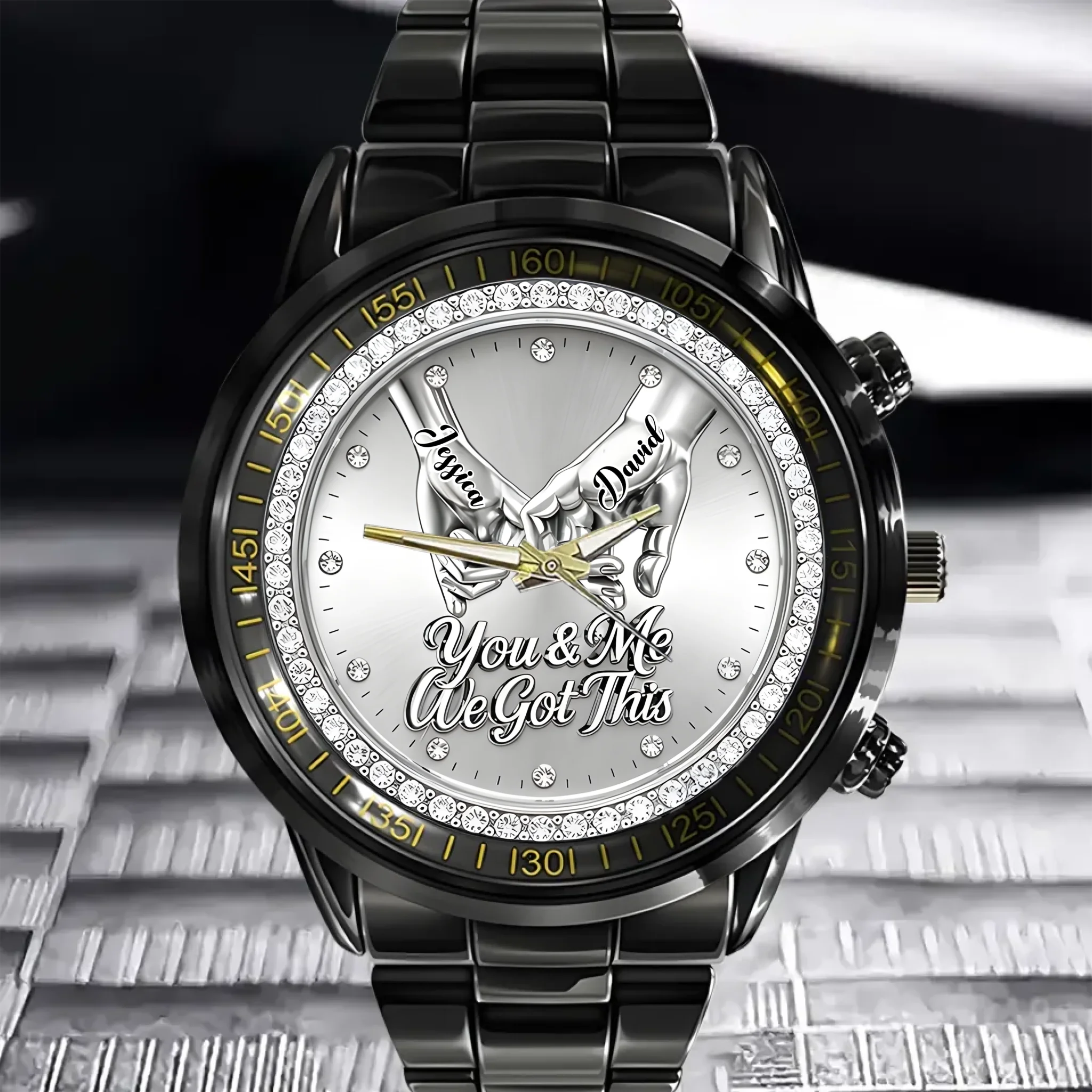 You & Me We Got This Customized Watch - Personalized Names – Meaningful Gift For Couple, Him/Her