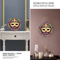 "It's Mardi Gras Y'all" Customized Wooden Doorplates - Personalized Name Door Sign - Gift For Mardi Gras Celebrators