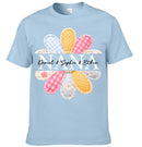 Colorful Patchwork Daisy Customized Nana Clothing - Personalized Nickname And Names - Grandma Gift with Grandkids Names
