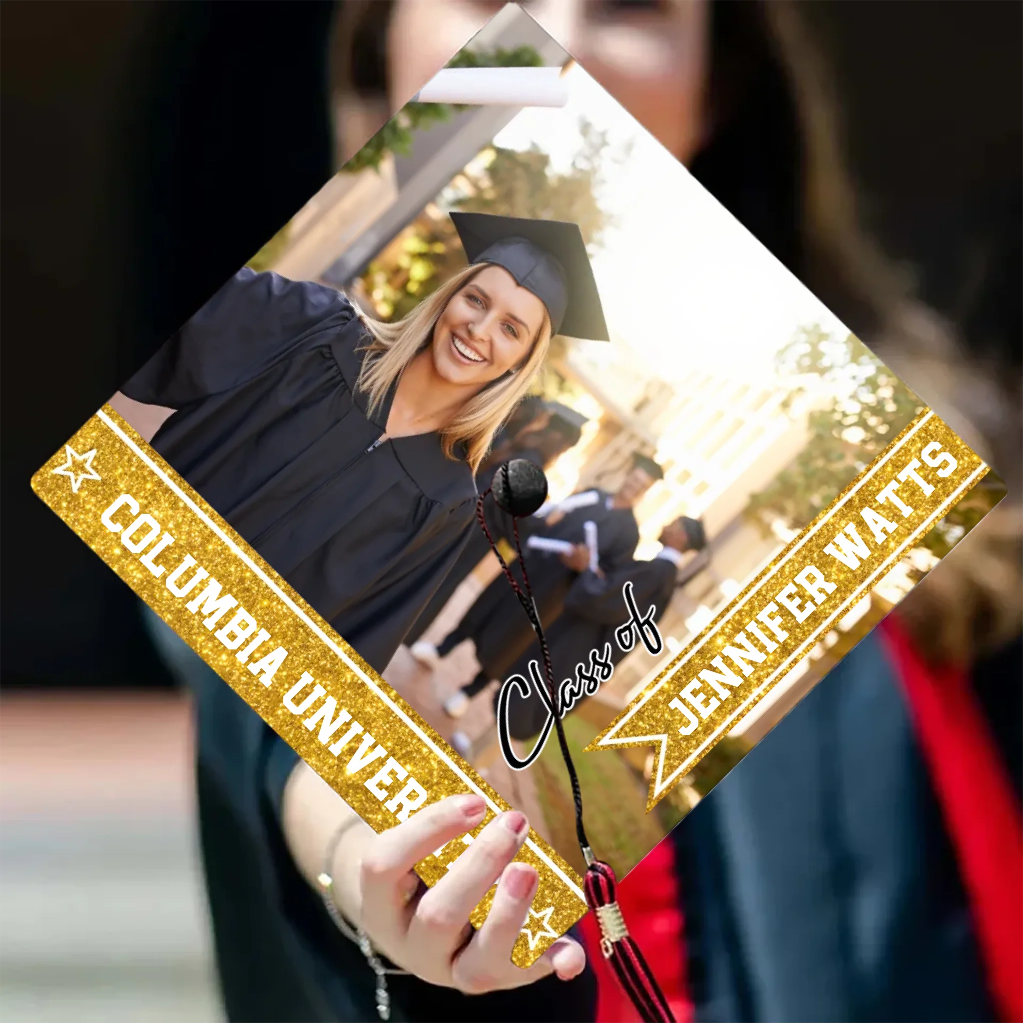 Class Of 2026 - Personalized Cap Topper, Graduation Gift, Grad Cap 2026