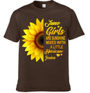 Girls Are Sunshine Mixed With A Little Hurricane Customized Clothing – Personalized Name - Power Gift For Hers