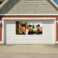 Congratulations Class Of 2026 Customized Graduation Banner - Personalized Photo & Name - Unique Graduation Gift