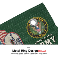 Years Of American Greatness Custom 250 Years Flag - Personalized Name, Years And Branch Patriotic Flag - Gift for Veterans, Patriots, Military Families