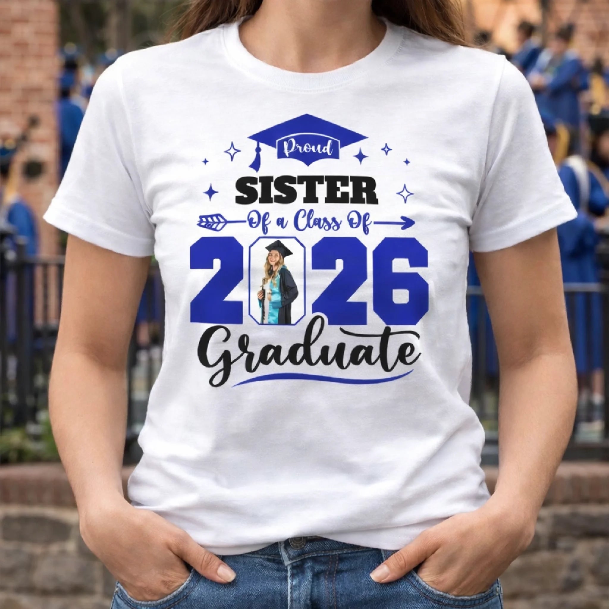 Customize The 2026 Graduation Celebration Clothing - Personalized Photo And Nickname - Gifts for Graduates