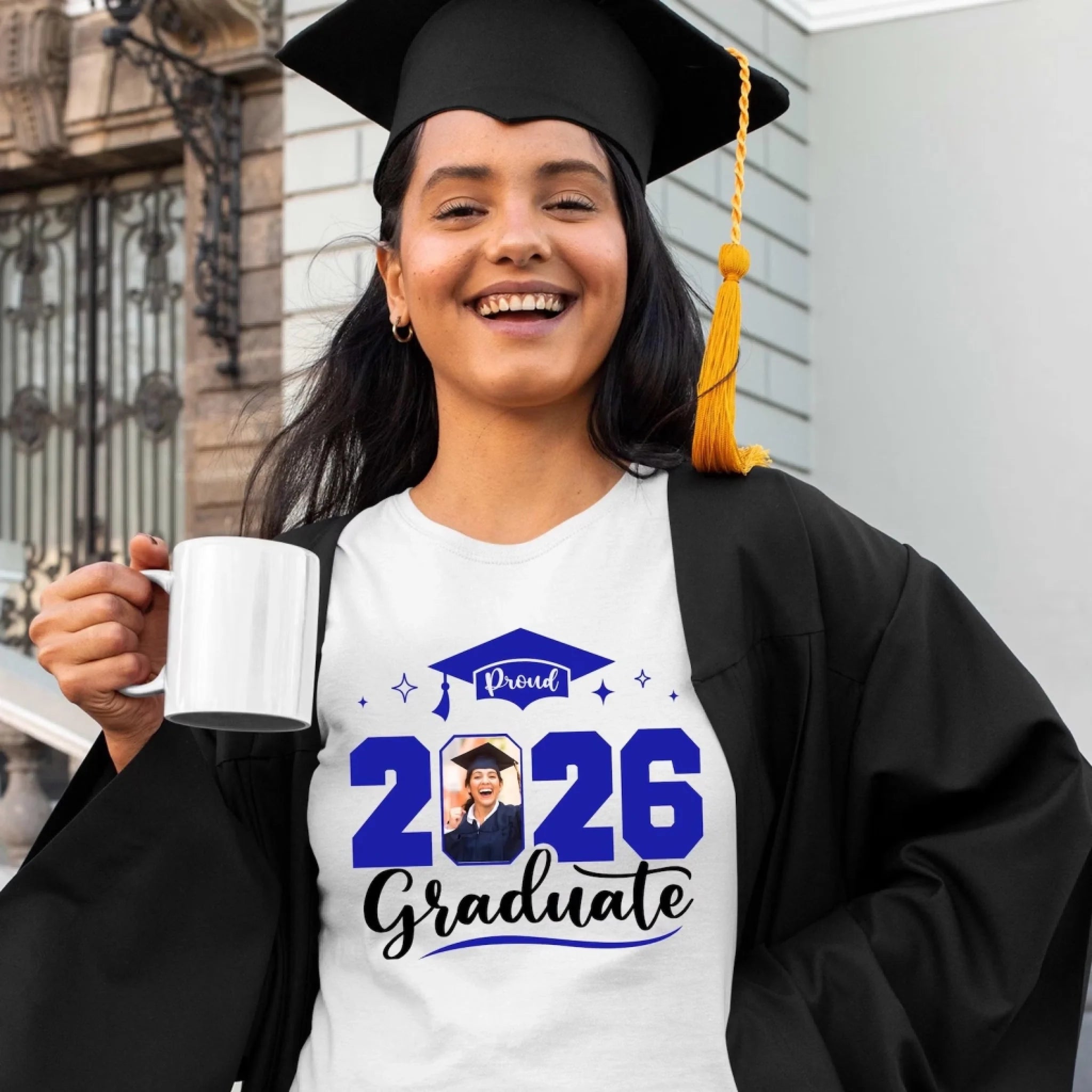 Customize The 2026 Graduation Celebration Clothing - Personalized Photo And Nickname - Gifts for Graduates