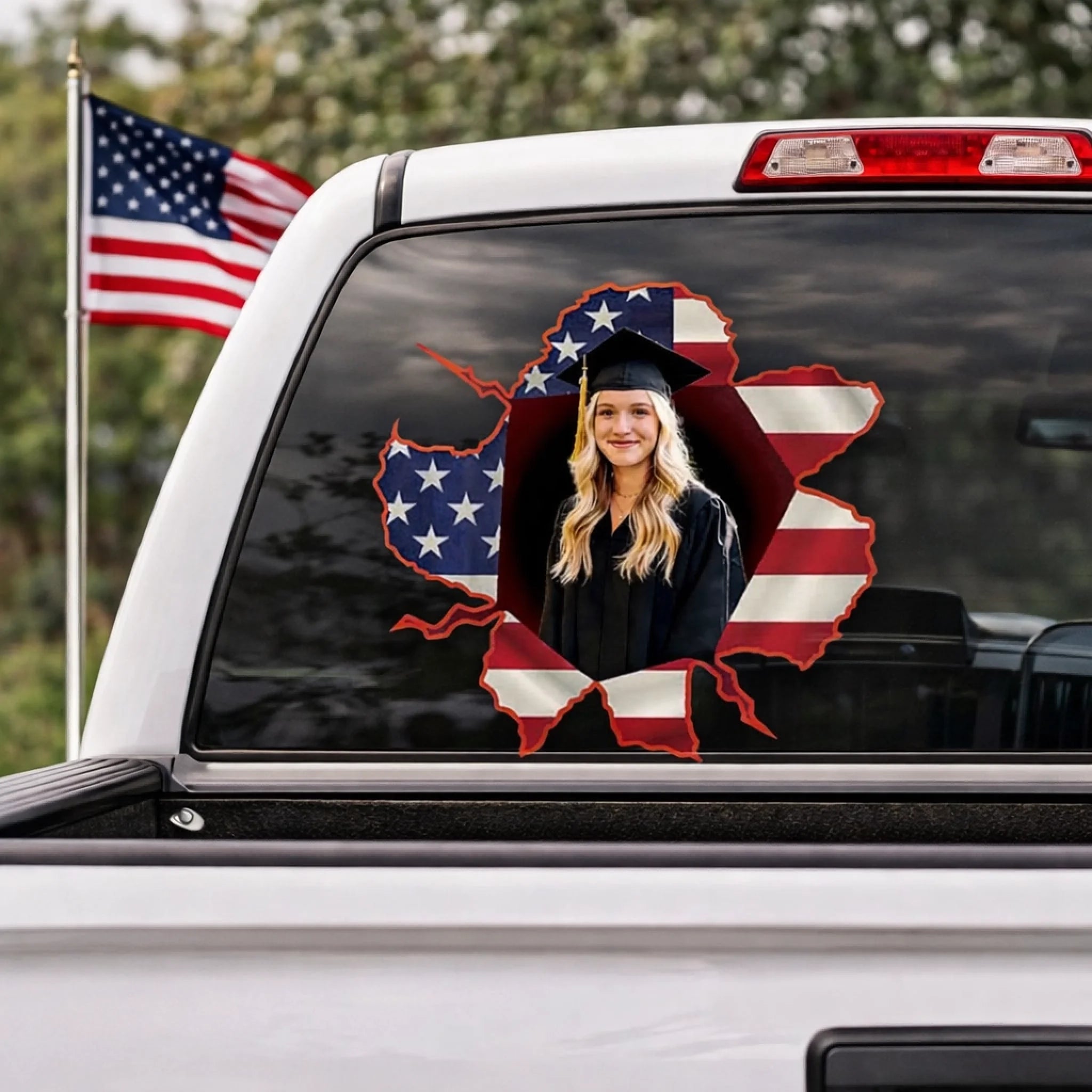 Customized Graduation Photo Stickers - Personalized Colors And Photo - Gifts for Graduates