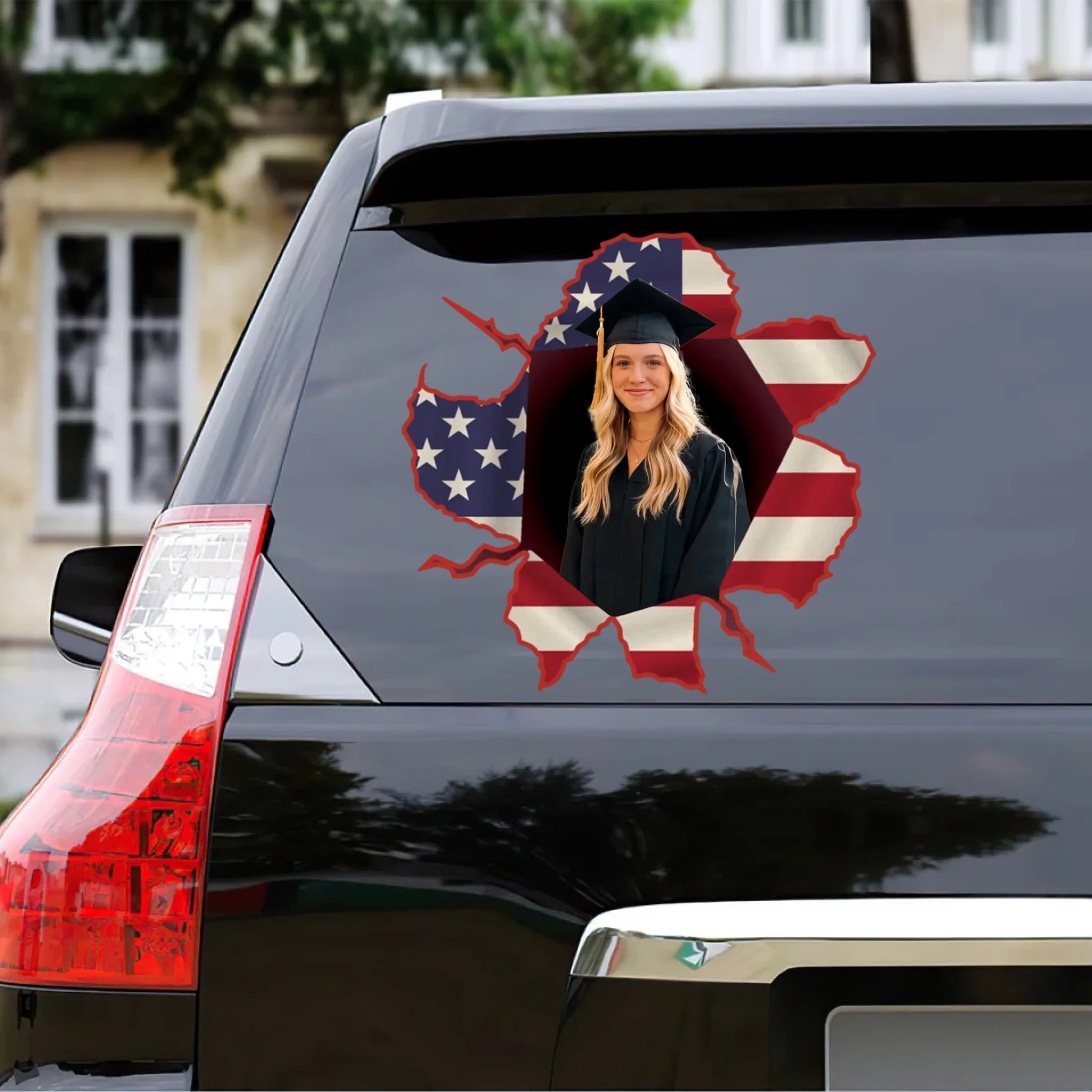Customized Graduation Photo Stickers - Personalized Colors And Photo - Gifts for Graduates
