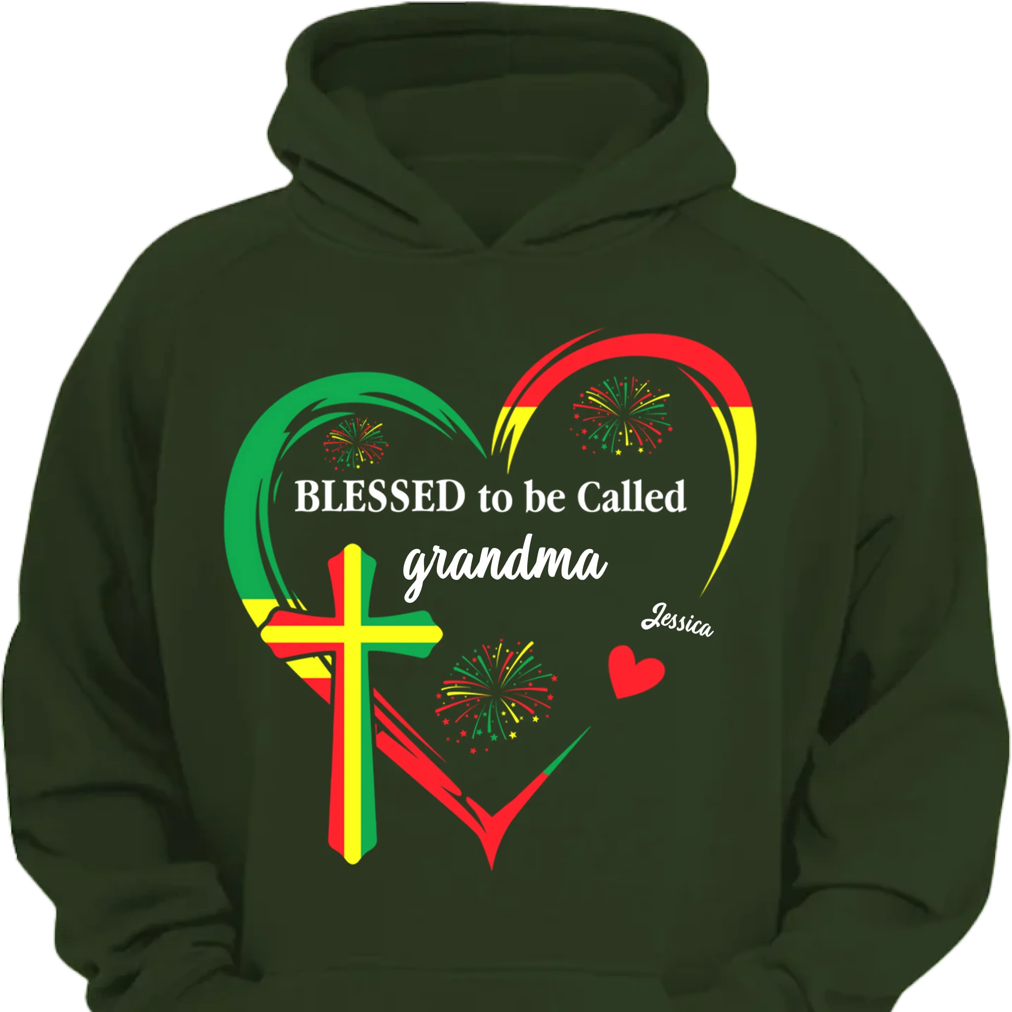 Hoodie Army Green3