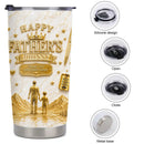 Customized Father's Thermos Cup - Personalized Name - Gift For Dad