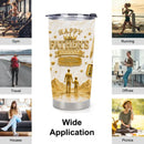 Customized Father's Thermos Cup - Personalized Name - Gift For Dad