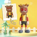 Custom Made 3D Mini Figure Office Desk Figurine Based on Your Picture Cute and Professional Style