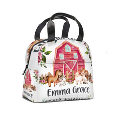 Flower Girl Farm Animal Name Custom Backpack. Back-to-School season Gift