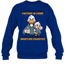 GOD SENT ME MY SMARTASS DAUGHTER-Unisex Sweatshirt