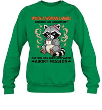 WHEN A WOMAN LAUGHS-Sweatshirt
