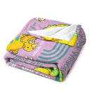 Customized Dinosaur Name Blanket - Dinosaur Print Custom Boy Blanket - Personalized Baby Birthday Gifts - Joliny