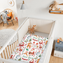 Name Custom Personalized Santa Claus Reindeer Snowman Christmas Blanket Home Decor Christmas Gifts For Kids Family Friends - Joliny