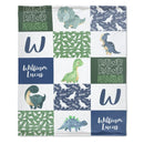 Personalized Dinosaur Cub Name Blanket - Joliny