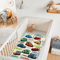 Personalized Drift Car Name Blanket - Joliny
