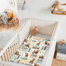 Personalized Highland Bull Calf And Leaf Name Blanket - Joliny