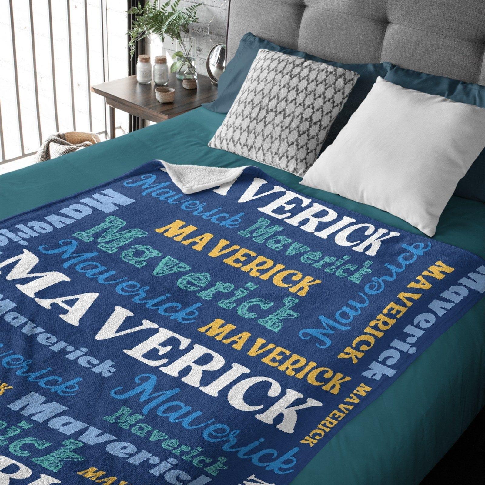 Personalized Name Blanket - Baby Shower and Newborn Baby Gift - Joliny