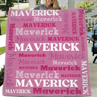 Personalized Name Blanket - Baby Shower and Newborn Baby Gift - Joliny