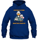 GOD SENT ME MY SMARTASS DAUGHTER-Unisex Sweatshirt