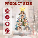 Merry Christmas - Customized Photo Christmas Tree - Joliny