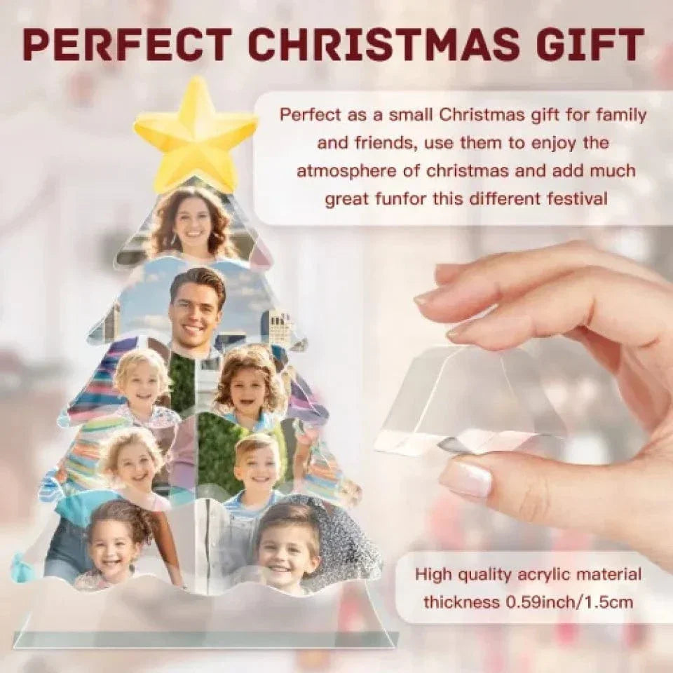 Merry Christmas - Customized Photo Christmas Tree