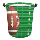 Athletic tide - Personalized Grass Football Team FlannelLaundry basket - Gift For The Fans,Sports Enthusiasts - Joliny