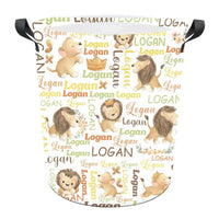Customized Little Lion Laundry basket, Customized Baby Name - Joliny