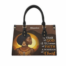 A Child Of God - Personalized Leather Bag - Joliny
