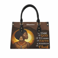 A Child Of God - Personalized Leather Bag - Joliny