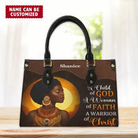 A Child Of God - Personalized Leather Bag - Joliny
