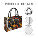 African Culture - Personalized Leather Bag - Joliny
