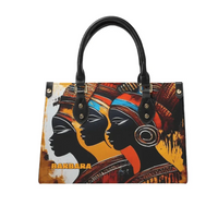 African Culture - Personalized Leather Bag - Joliny